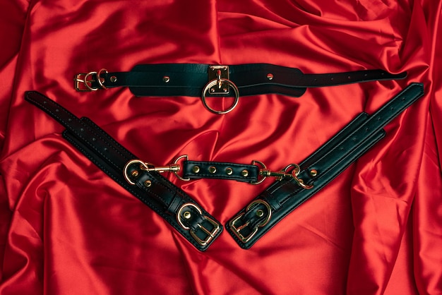 Bdsm leather strap Doggy sex couple gif