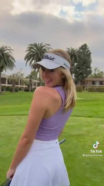 Golfing upskirts Jennifer dark bdsm
